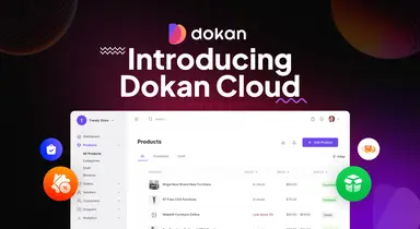 Screenshot of Dokan Cloud Marketplace project by Raihan Ali